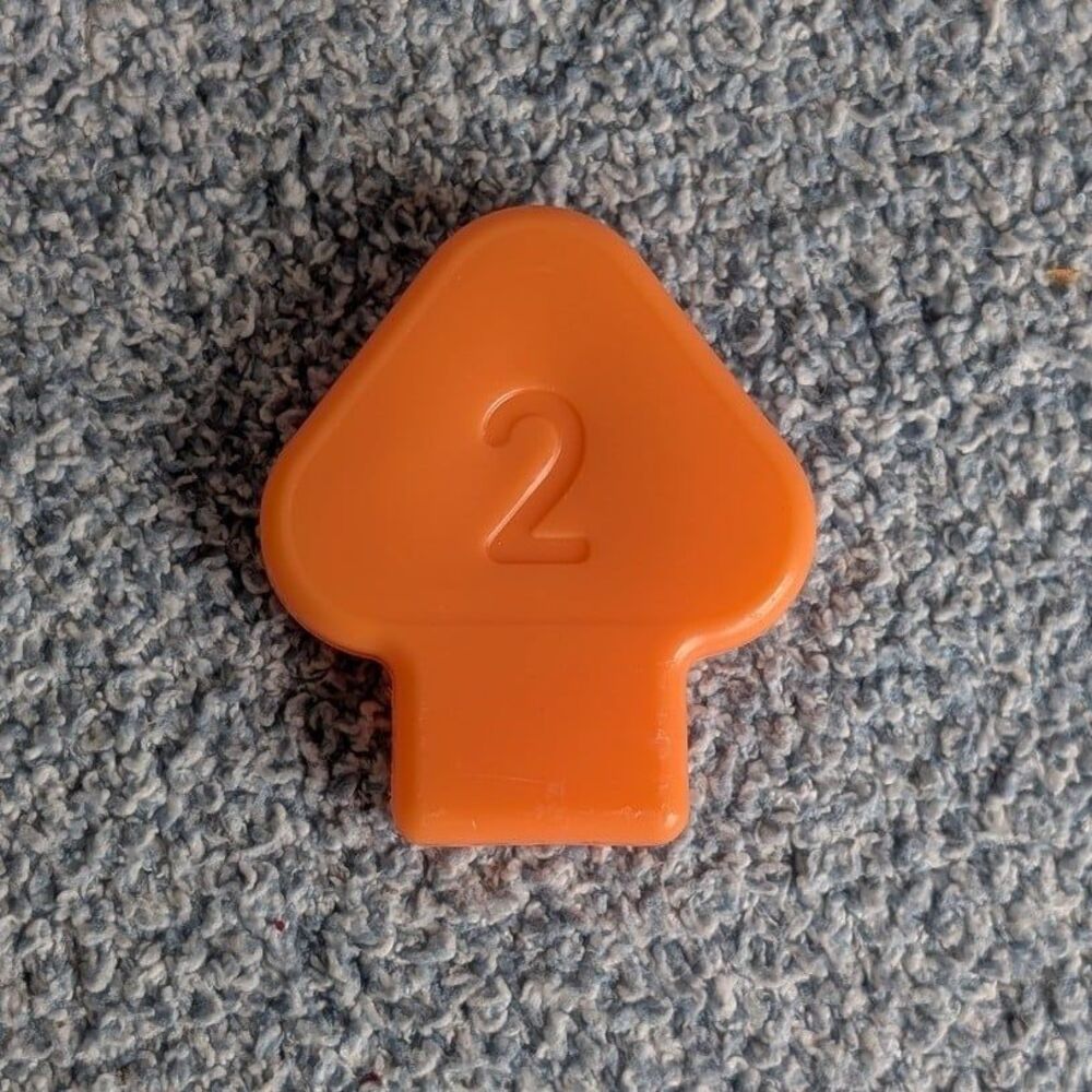 Learning Resources Steggy The Fine Motor Dino Orange 2 Scale Replacement Part
